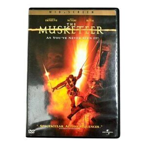 THE MUSKETEER (DVD, 2001) Action Packed Three Musketeers Reimagining Ltd Release